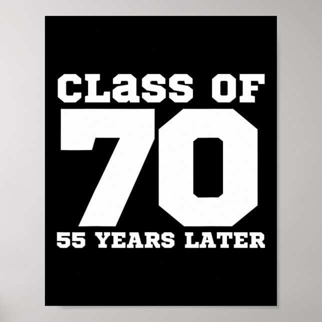 Avgångsklass 1970  poster (Framsidan)