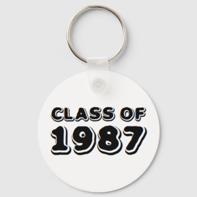 avgångsklass 1987 nyckelring (Framsida)