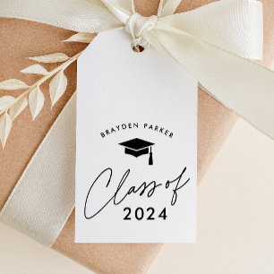 Avgångsklass 2024 Enkla Present till Avslutning Presentetikett