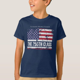 Avgångsklass 2026 250-årsjubileum Retro T Shirt
