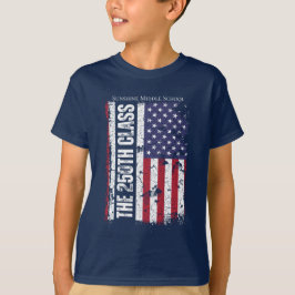Avgångsklass 2026 250-årsjubileum Retro T Shirt