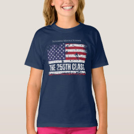 Avgångsklass 2026 250-årsjubileum Retro T Shirt