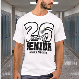 Avgångsklass 2026 examens tassel t shirt