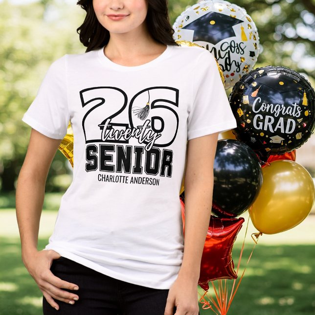 Avgångsklass 2026 examensutmärkelse t shirt (Skapare uppladdad)