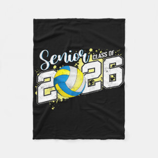 Avgångsklass 2026 Senior Volleyball Examen Fleecefilt