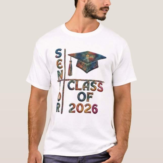 Avgångsklass 2026 t shirt (Framsida)