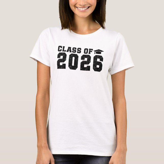 Avgångsklass 2026 t shirt (Framsida)