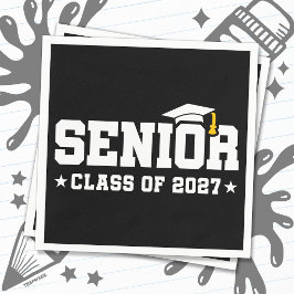 Avgångsklass 2027 Gymnasieutbildning Stolthet Pappersservett