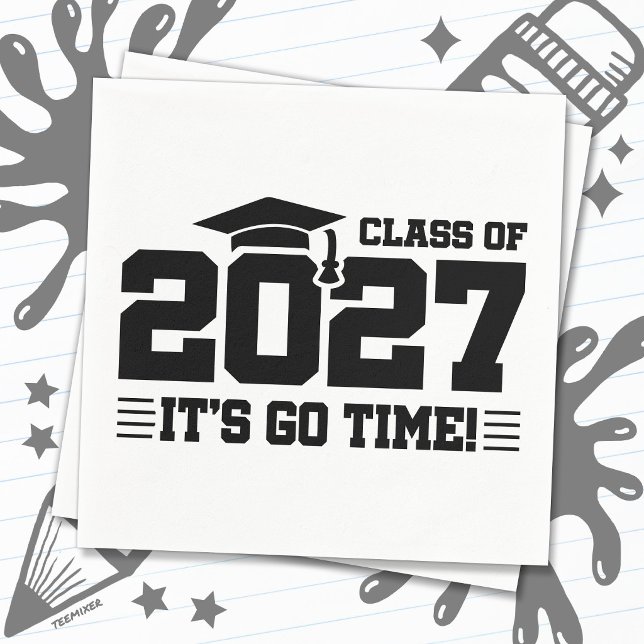Avgångstid Examensår Avgångsklass 2027 Pappersservett (Skapare uppladdad)