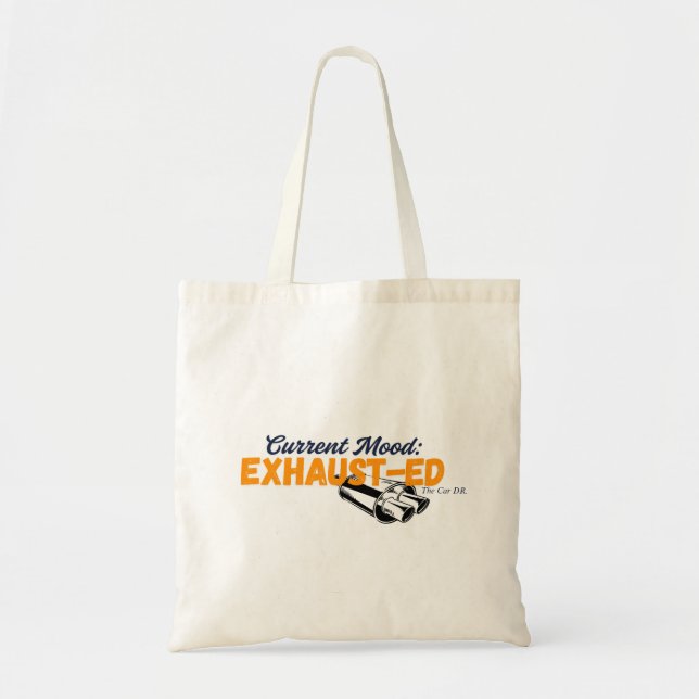 Avgas-ED-handväskor Tygkasse (Framsidan)