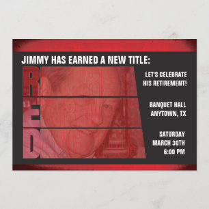 Avgått extremt farligt pensionparty inbjudningar