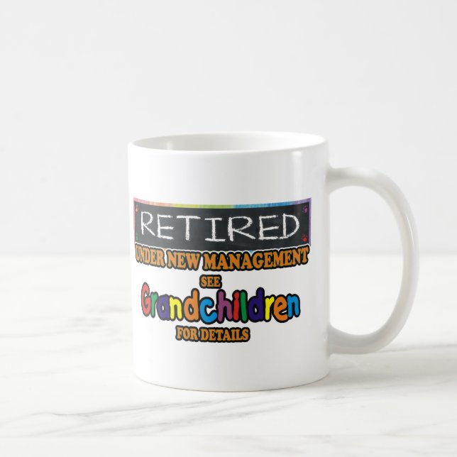 Avgått under ny ledning kaffemugg (Höger)