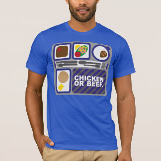 Avgeek - höna eller nötkött t-shirt