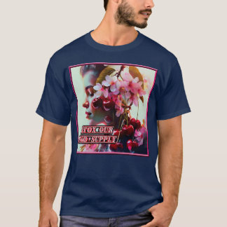 AVGIFTA Vår Livsmedelsförsörjning Körsbärsblom T Shirt