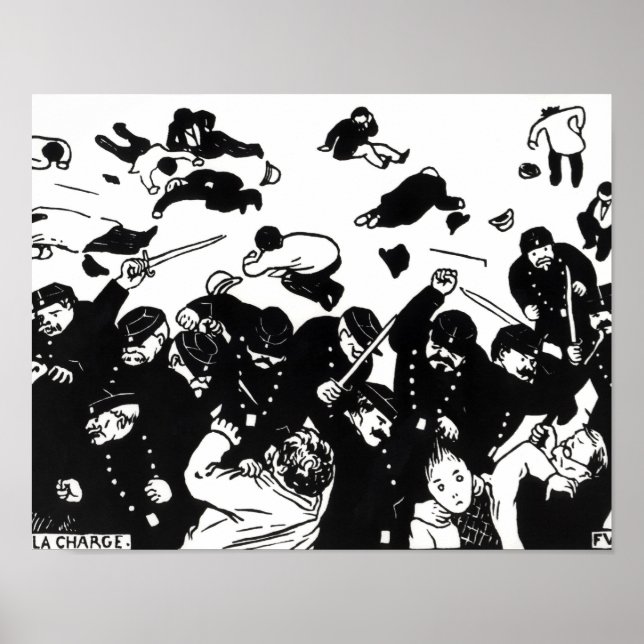 Avgiften, 1893 poster (Framsidan)