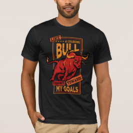 Avgifter för Bull - Motivering T Shirt