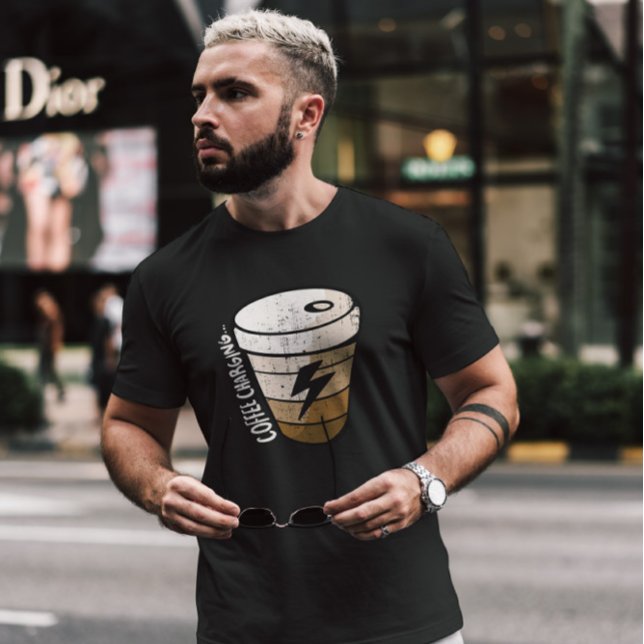 Avgifter för kaffe Kopp T Shirt (Skapare uppladdad)