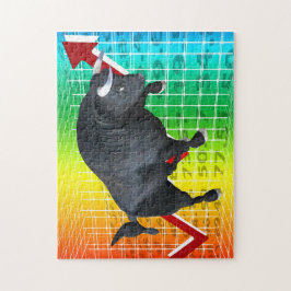 Avgifter på Bulls marknad Springa Pussel