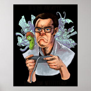AVGN Arg Videogame Nerd Poster