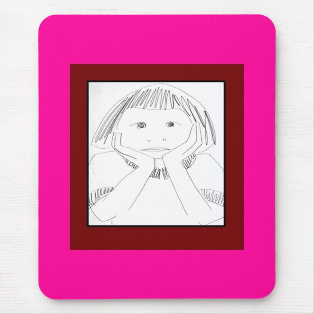 Avgöra för barn musmatta (Framsidan)