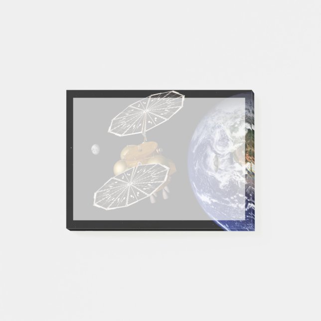 Avgränsning av inresa Fordon på en Mars-Uppdrag. Post-it Block (Framsida)