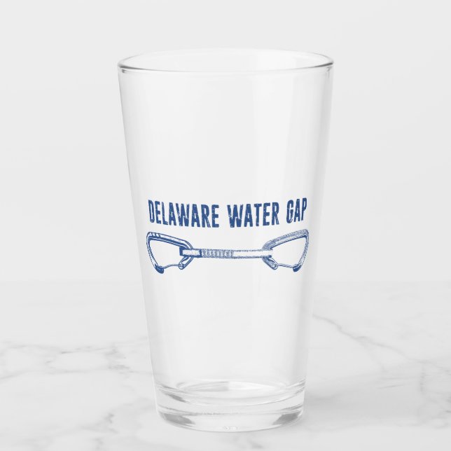 Avgränsning av Vatten-gap i Delaware Quickdraw Glaskopp (Framsida)
