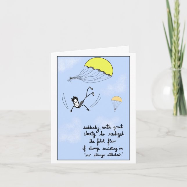 Avgränsning: kort (MEDDELANDE INSIDE) (Framsida)