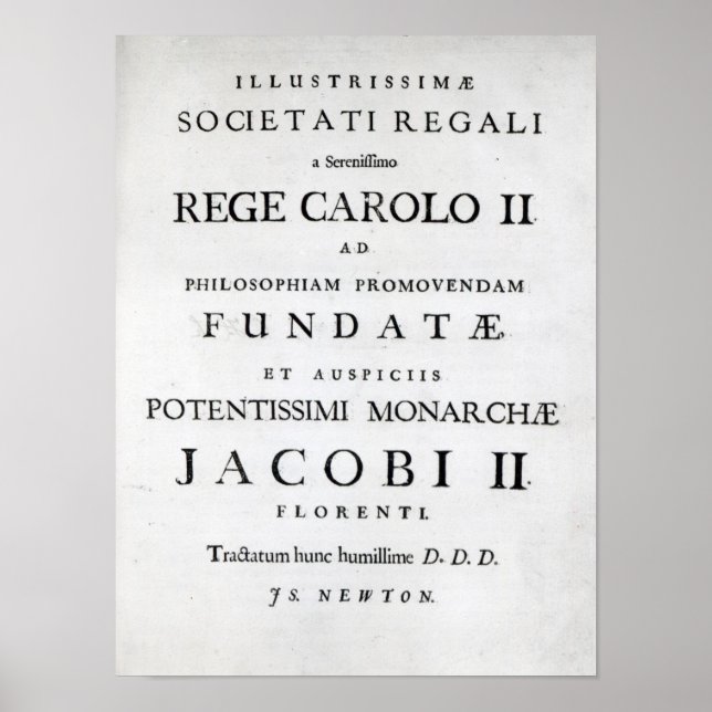 Avgränsning till Royalet Society Poster (Framsidan)