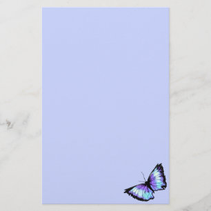 "Avgrund" (blåttfjärilen) Brevpapper