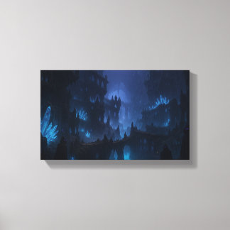 Avgrunden Ny’Zhara – Umbrakindens sanctum Canvastryck