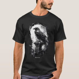 Avgrundsblick Gothic Raven Heavy Metal T-Shirt