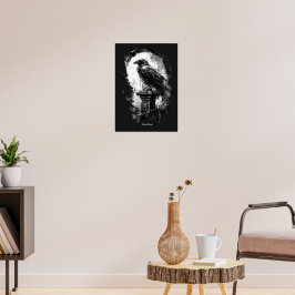 Avgrundsblick Tung Metal Ravkraniell Poster