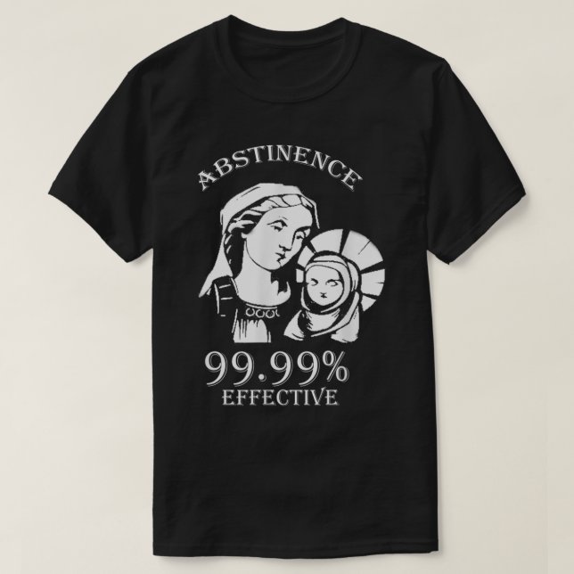 Avhållsamhet 99.99 Verklig Jesus roliga jul V T Shirt (Design framsida)