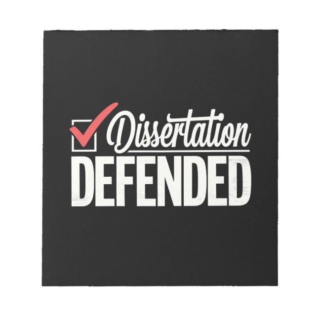 Avhandling Disputerad PhD-Examen Examen Anteckningsblock (Framsida)