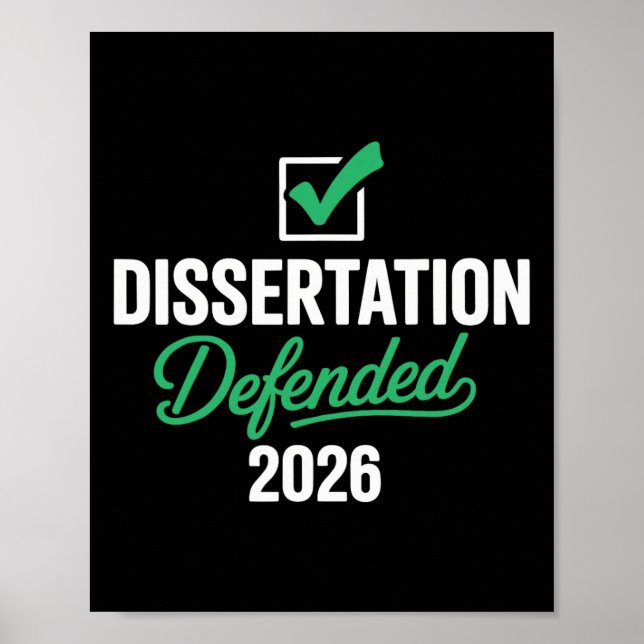 Avhandling försvarad 2026 för Phd Edd doktorsexame Poster (Framsidan)