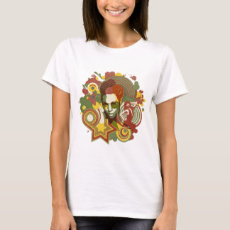 Avhoppad utrymmeskjorta t-shirt