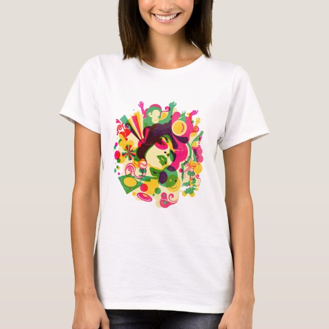 Avhoppat Mosh skjortan T Shirt (Framsida)