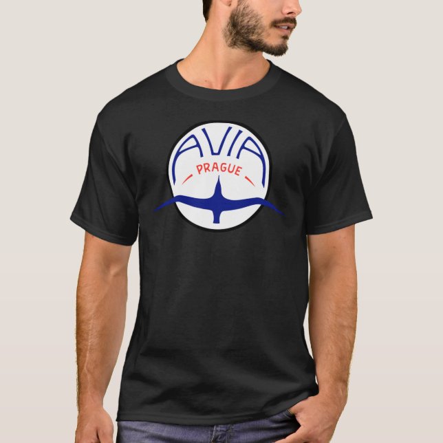 Avia Aircraft Logotyp Essential T-Shirt (Framsida)