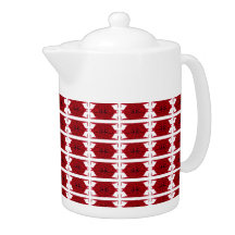 AVIAN ART DECO i RED tekanna