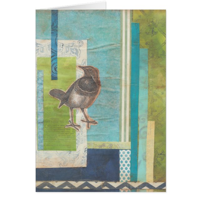 Aviär skrapbok I Hälsningskort (Framsidan)