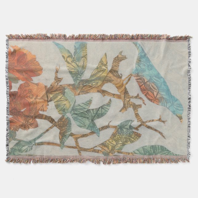 Aviary Collage I Filt (Framsidan)