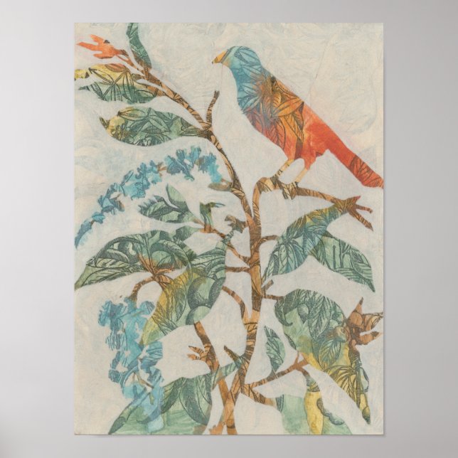 Aviary Collage II Poster (Framsidan)