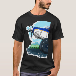 Aviat Husky front Valdez Alaska Stol T Shirt