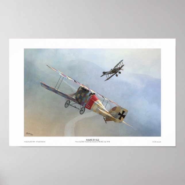 Aviatik D.I Poster (Framsidan)
