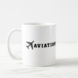 Aviation älskare kaffemugg