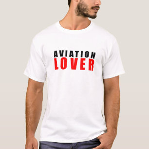 Aviation älskare t shirt