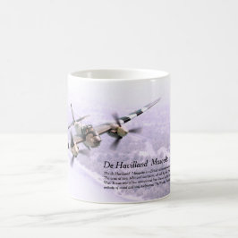 Aviation Art Mug "De Havilland Mosquito" Kaffemugg