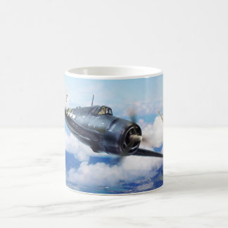 Aviation Art mug "F6F Hellcat" Kaffemugg