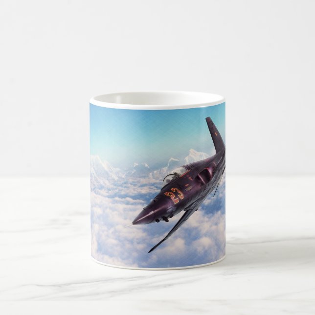 Aviation Art Mug "F-5E Tiger II" Kaffemugg (Center)