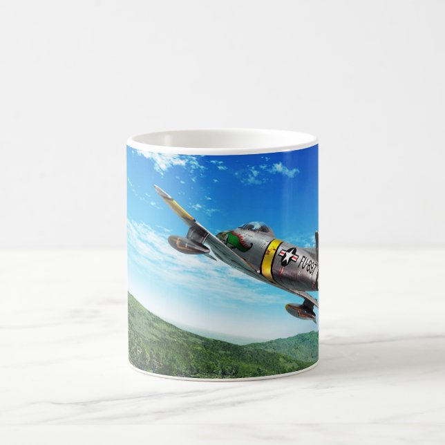 Aviation Art Mug "F-86 Sabre" Kaffemugg (Center)